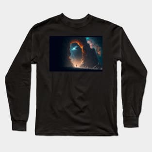 Portal to another dimension Long Sleeve T-Shirt